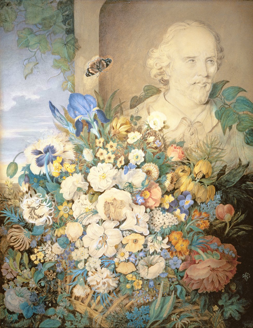I fiori di Shakespeare, c.1835 da Clara Maria Pope