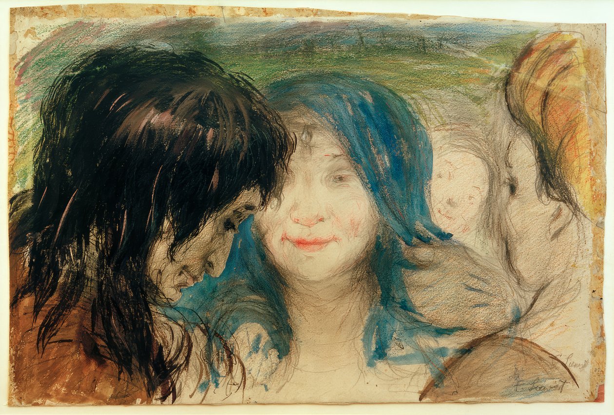 La ragazza dai capelli blu da Clara Siewert