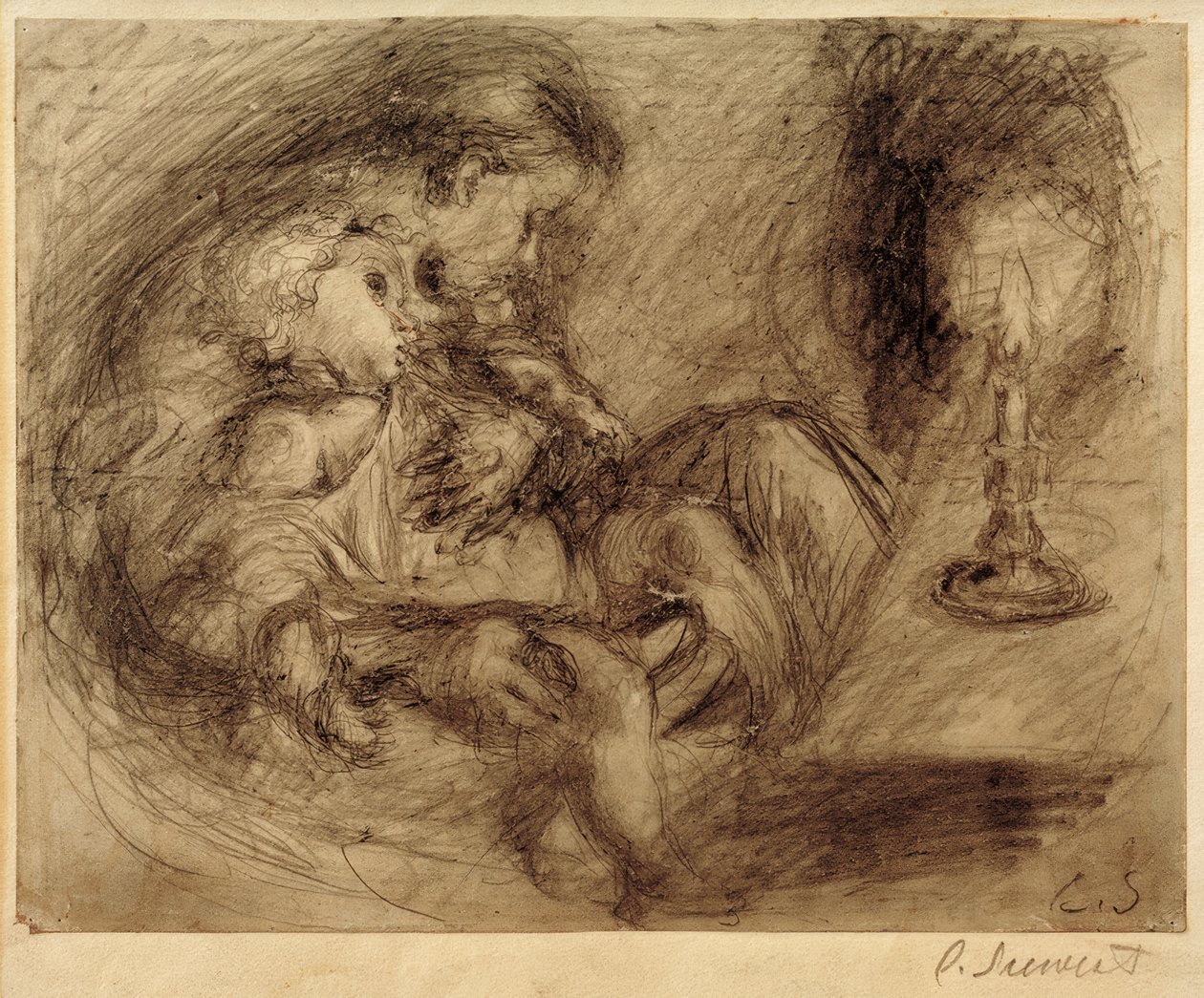 Madre e bambino da Clara Siewert