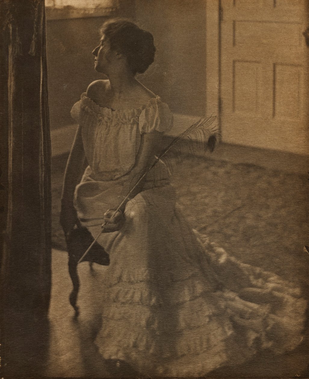 La Piuma di Pavone, c. 1902 da Clarence H. White