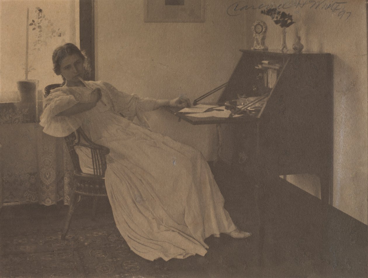 Cosa Devo Dire, 1896 da Clarence H. White