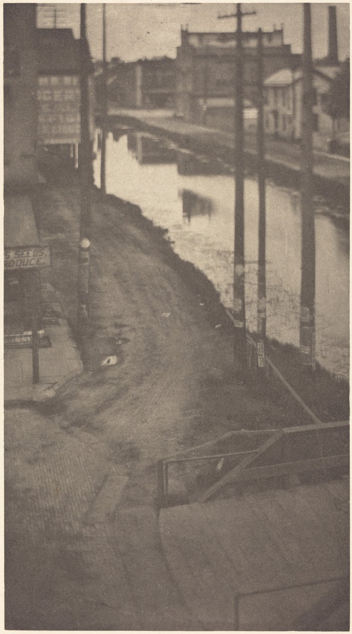 Pali del telegrafo, 1900 circa (foto) da Clarence Henry White