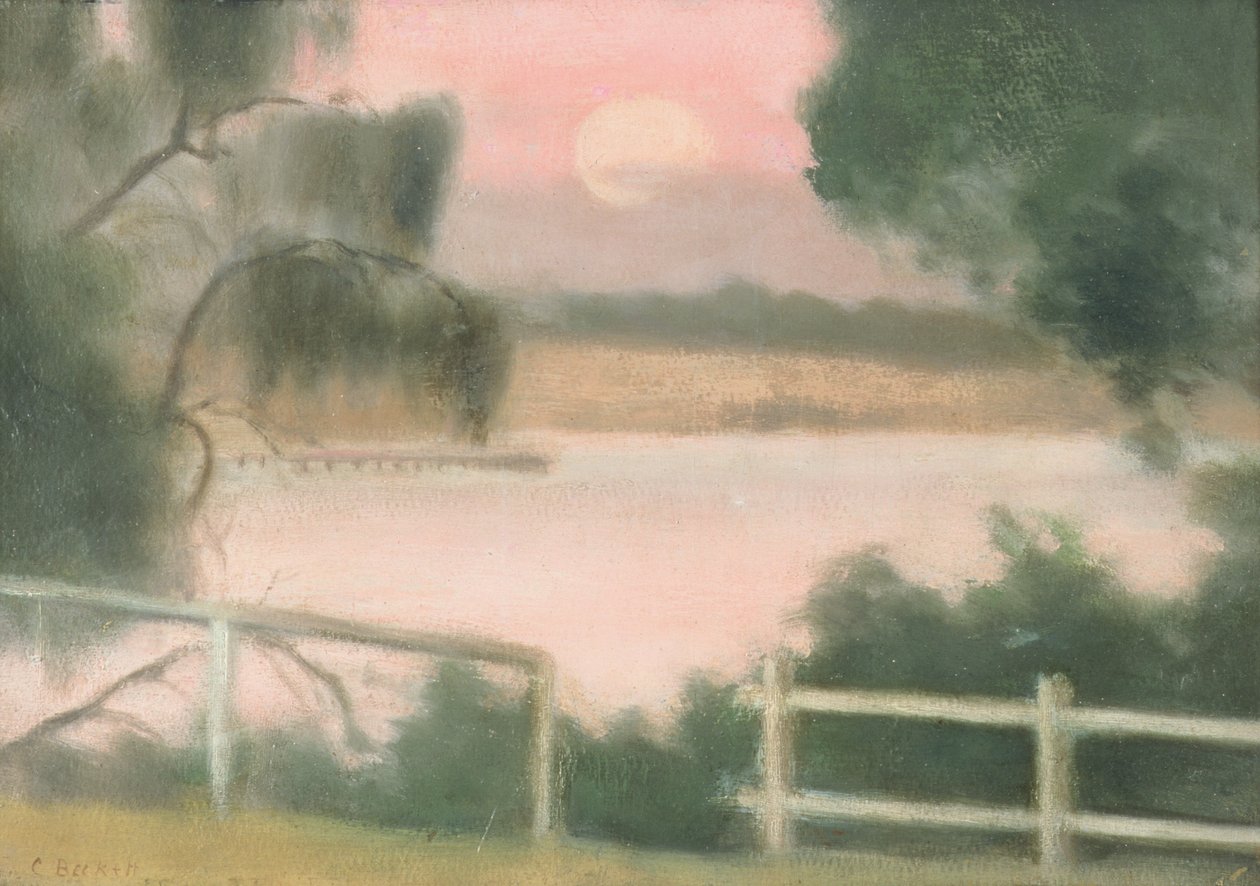 Il molo di Keefer, c.1925 da Clarice Beckett