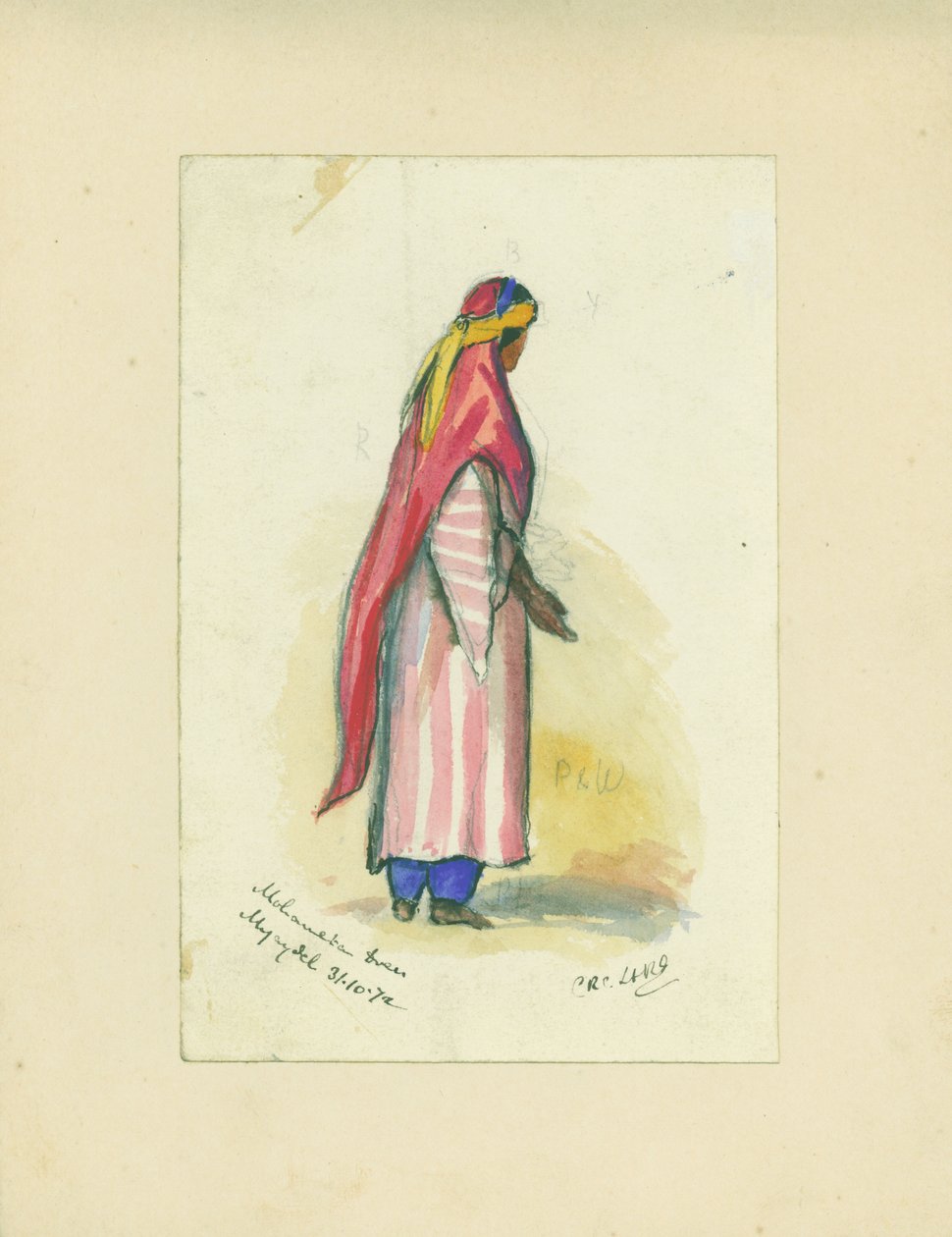 Abito Maomettano, Mujaydel da Claude Conder