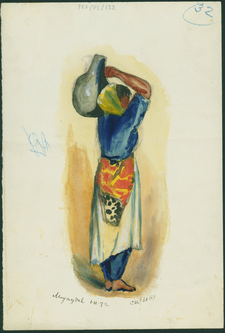 Mujaydel, 1872 da Claude Conder