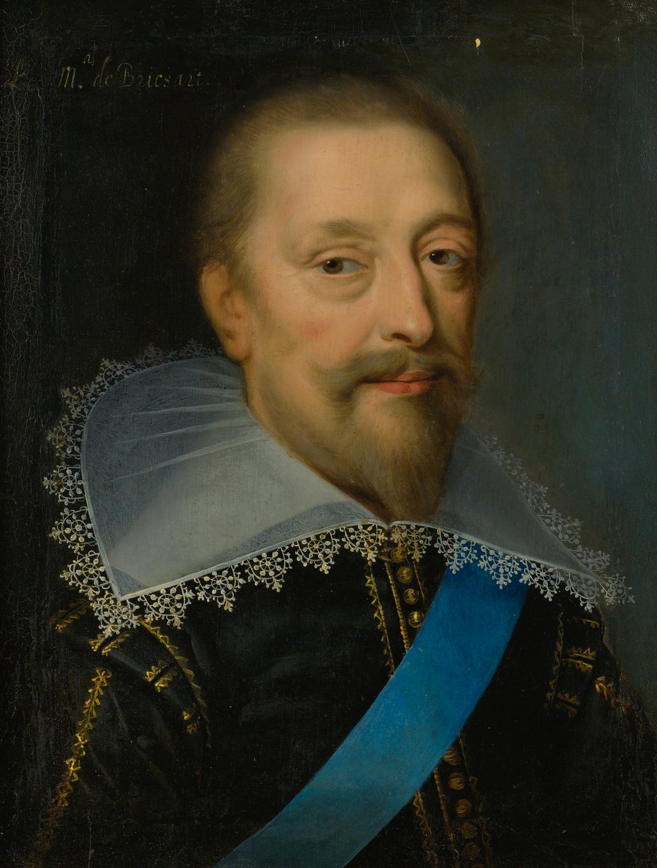 Ritratto di un uomo con fascia blu da Claude Deruet