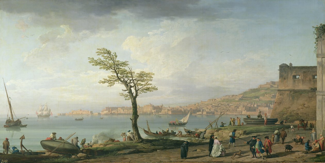 Veduta della Baia di Napoli da Claude Joseph Vernet