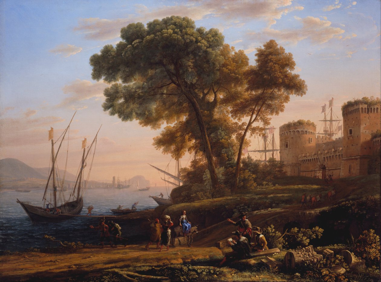 Un Artista che Studia dalla Natura da Claude Lorrain