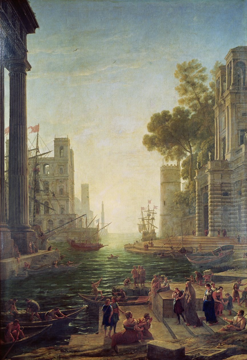 Imbarco di San Paolo a Ostia da Claude Lorrain