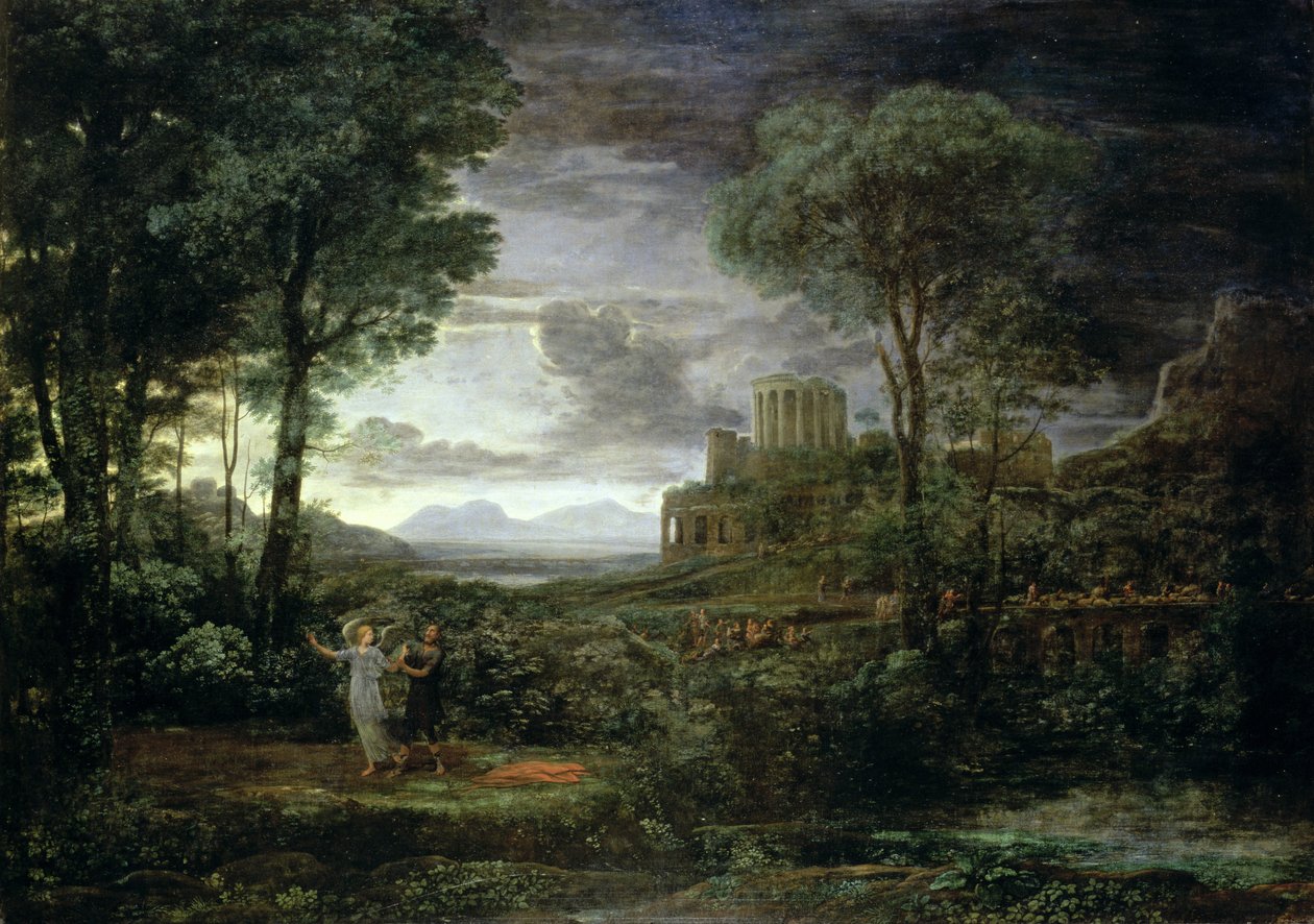 Paesaggio con Giacobbe che lotta con l