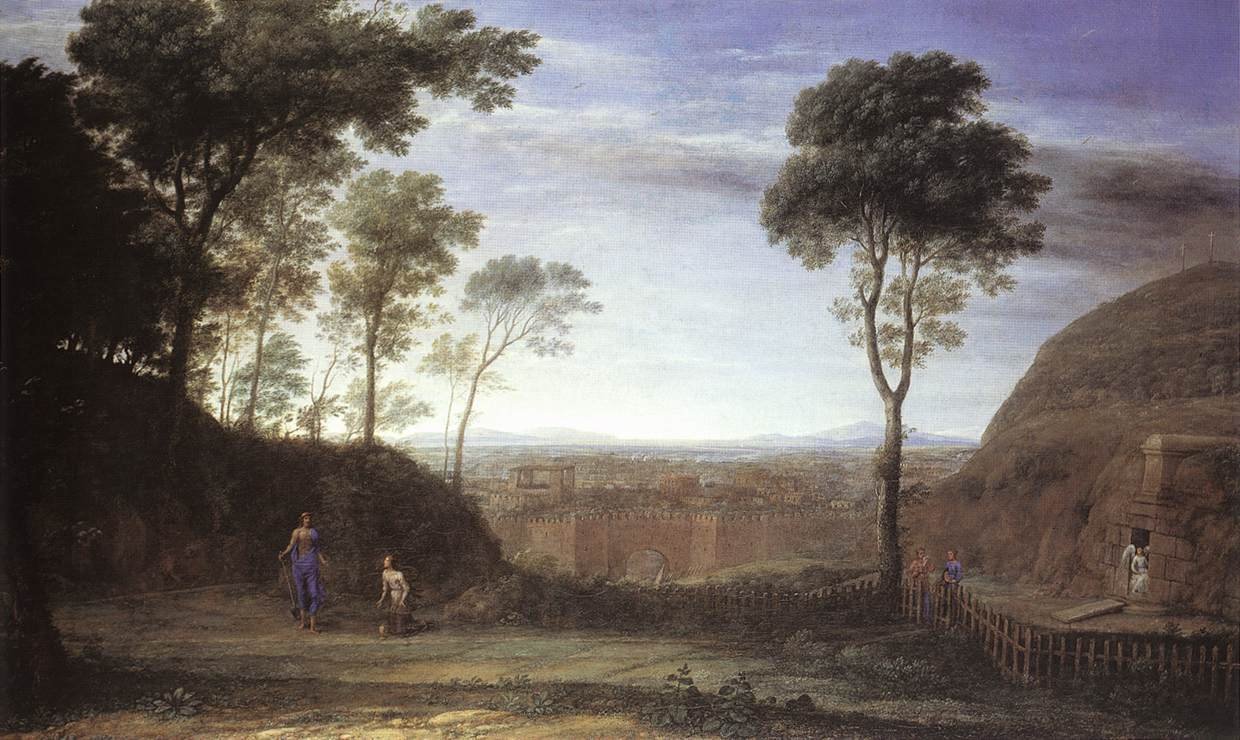 Paesaggio con Scena di Noli Me Tangere da Claude Lorrain