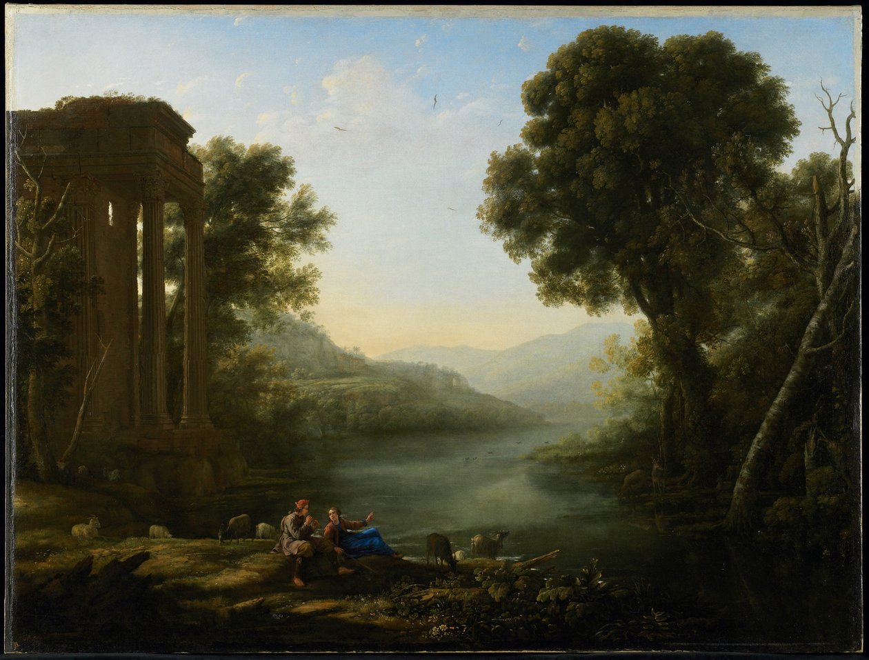 Paesaggio pastorale, 1638 da Claude Lorrain