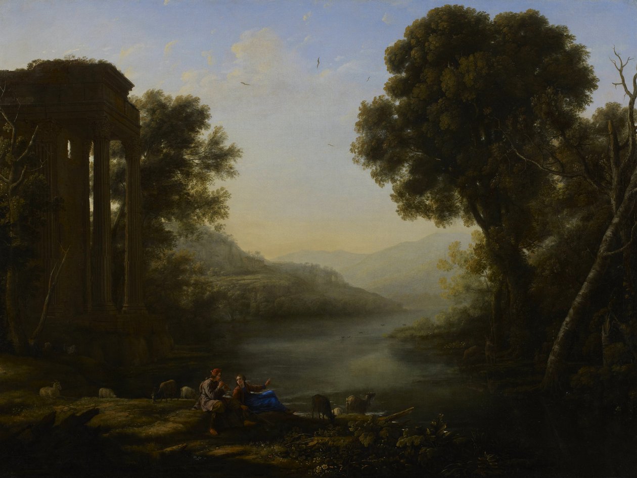 Paesaggio pastorale (Minneapolis Institute of Arts) da Claude Lorrain