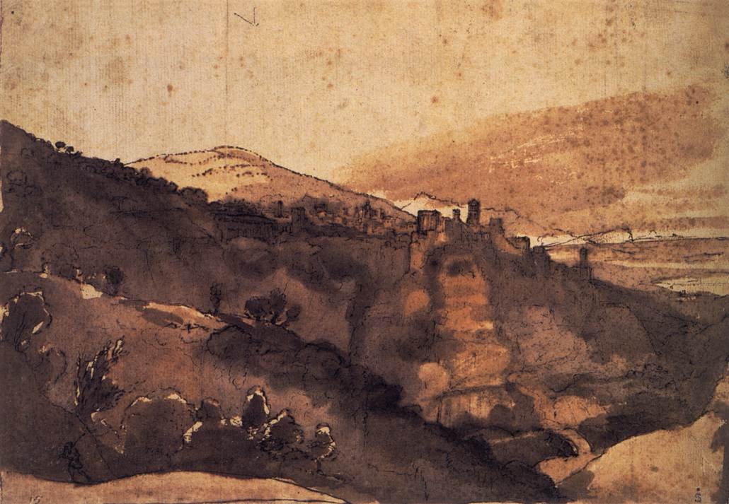 Veduta di Tivoli da Claude Lorrain