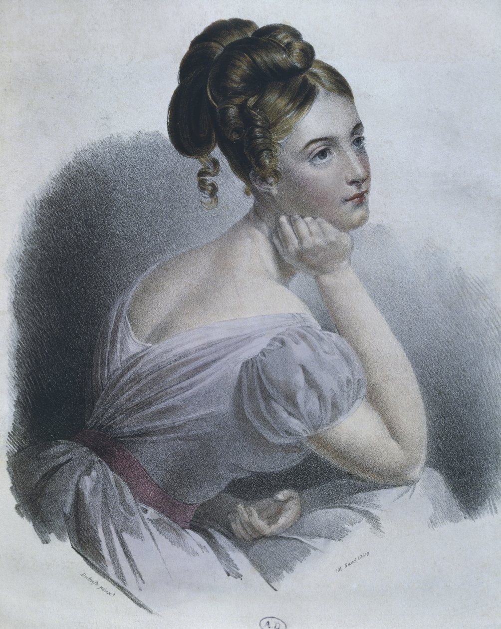 Sognare ad occhi aperti da Claude Marie Dubufe