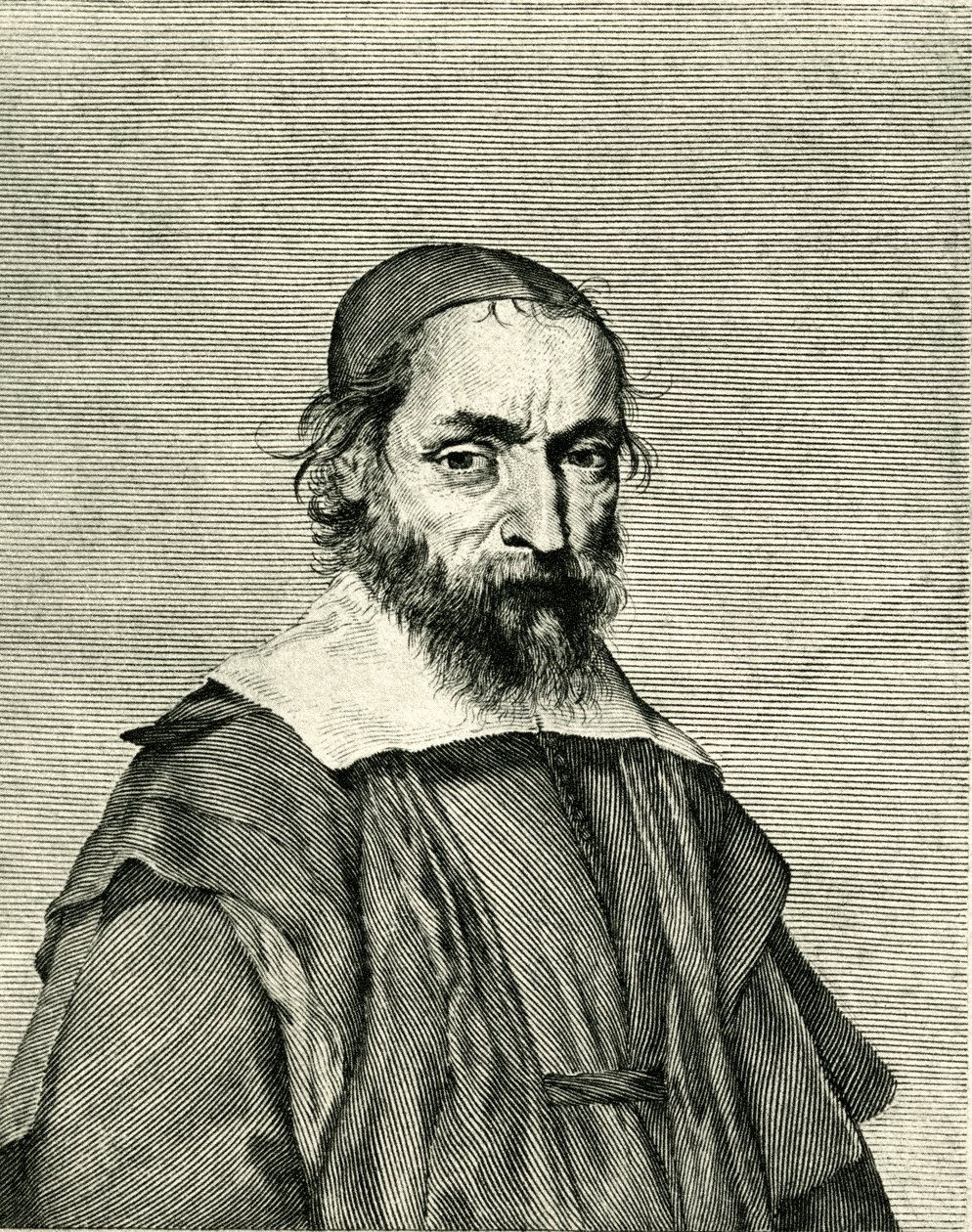 Nicolas-Claude Fabri de Peiresc (1581-1637) da Claude Mellan