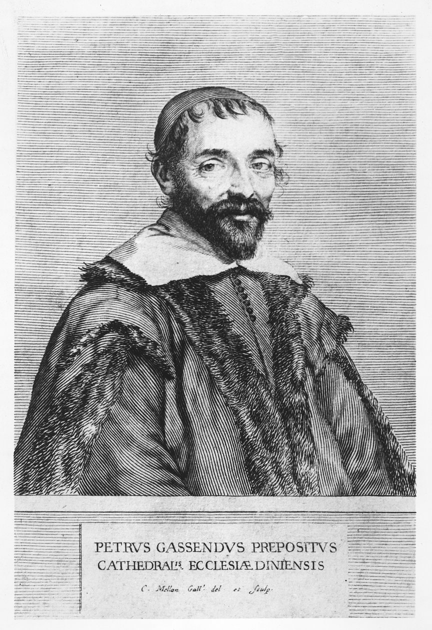 Ritratto di Pierre Gassendi da Claude Mellan