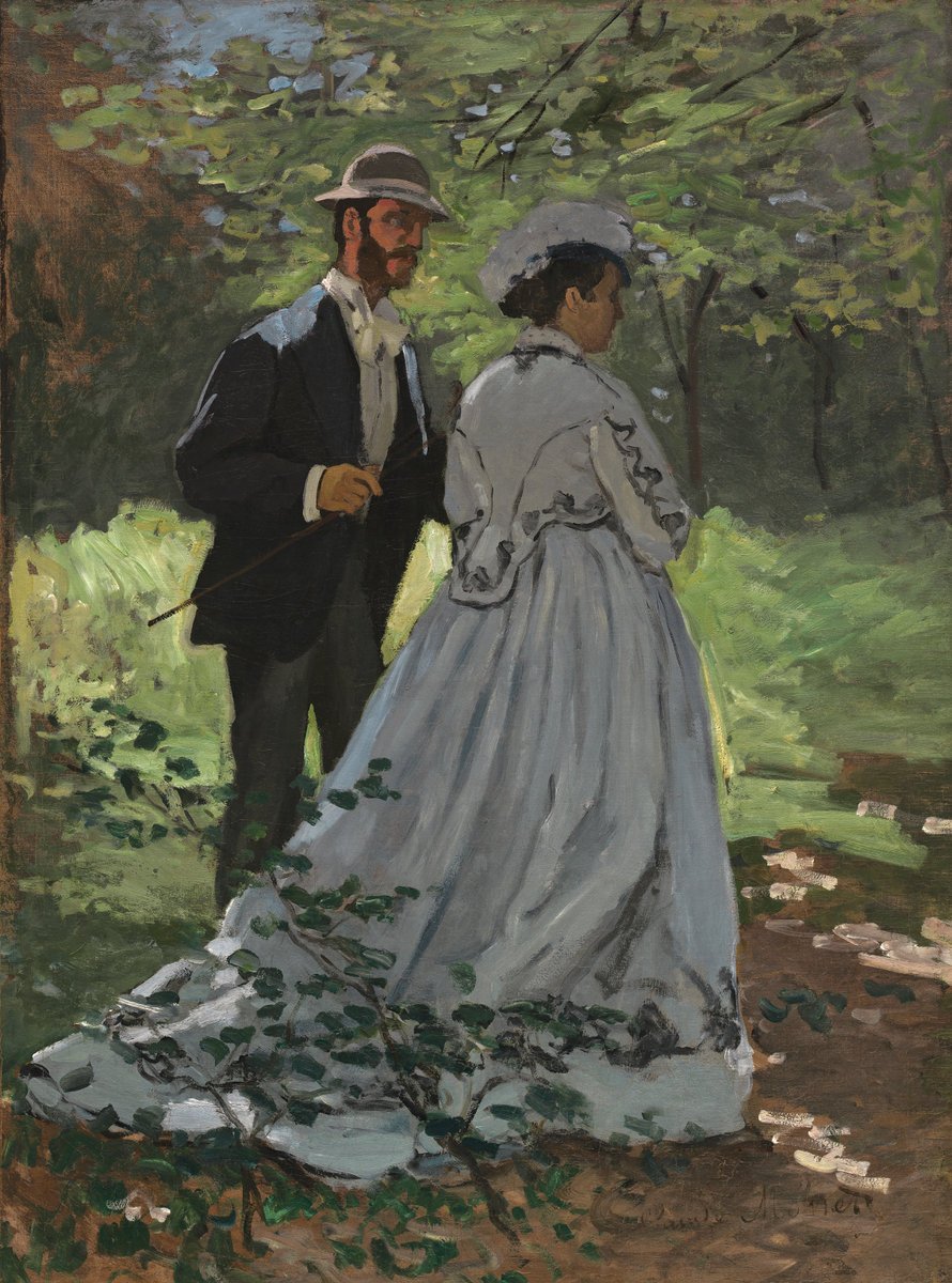 Bazille e Camille da Claude Monet