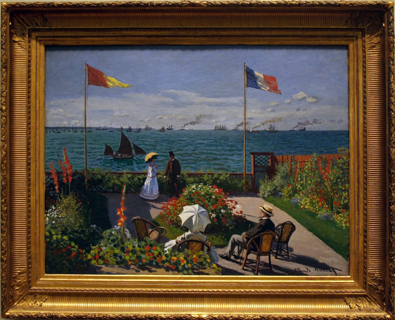 Giardino a Sainte-Adresse da Claude Monet