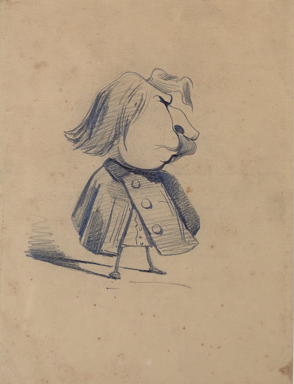 Alexandre Ursule Cellerier, detto Felix, 1855-60 da Claude Monet