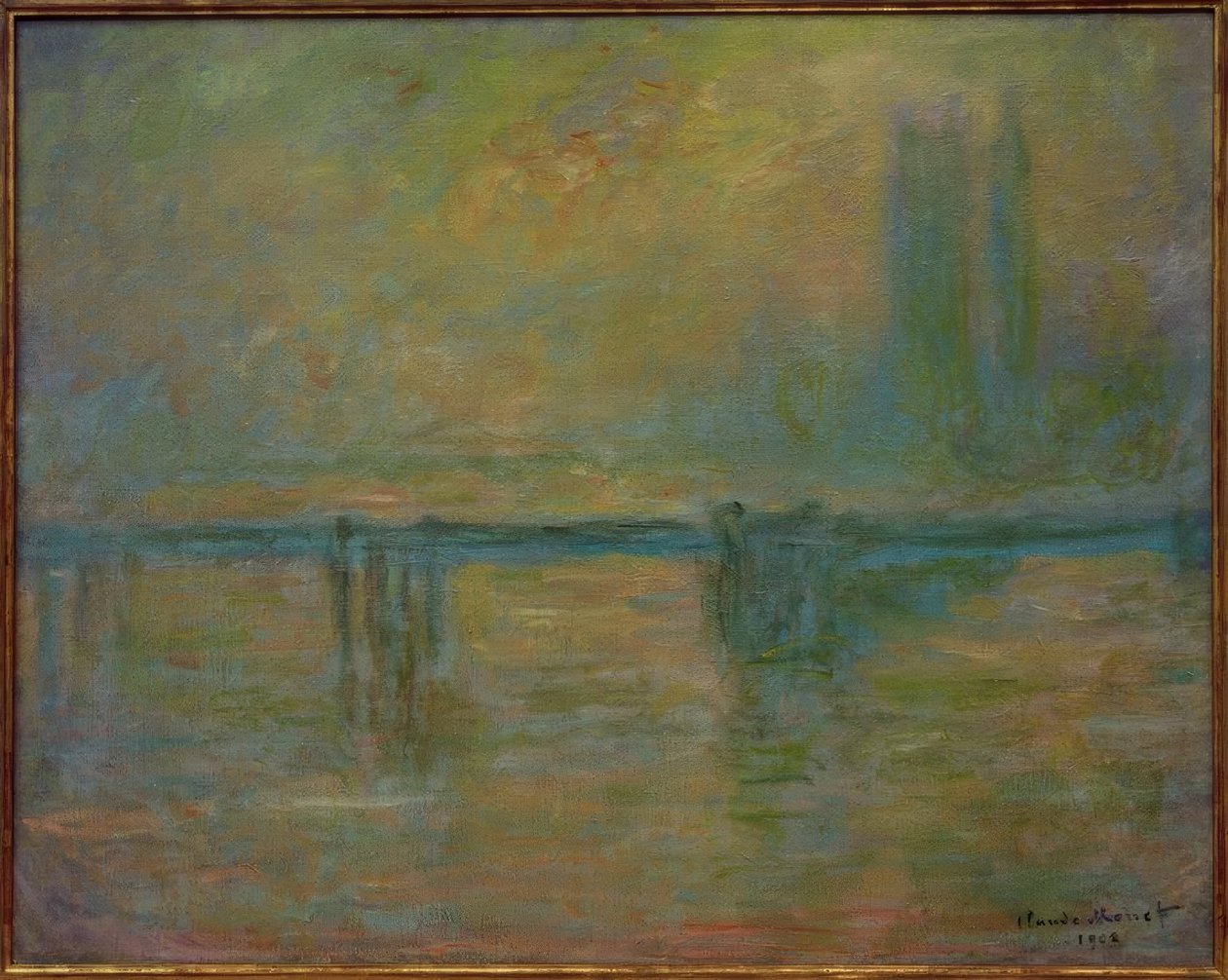 Ponte di Charing Cross, nebbia da Claude Monet