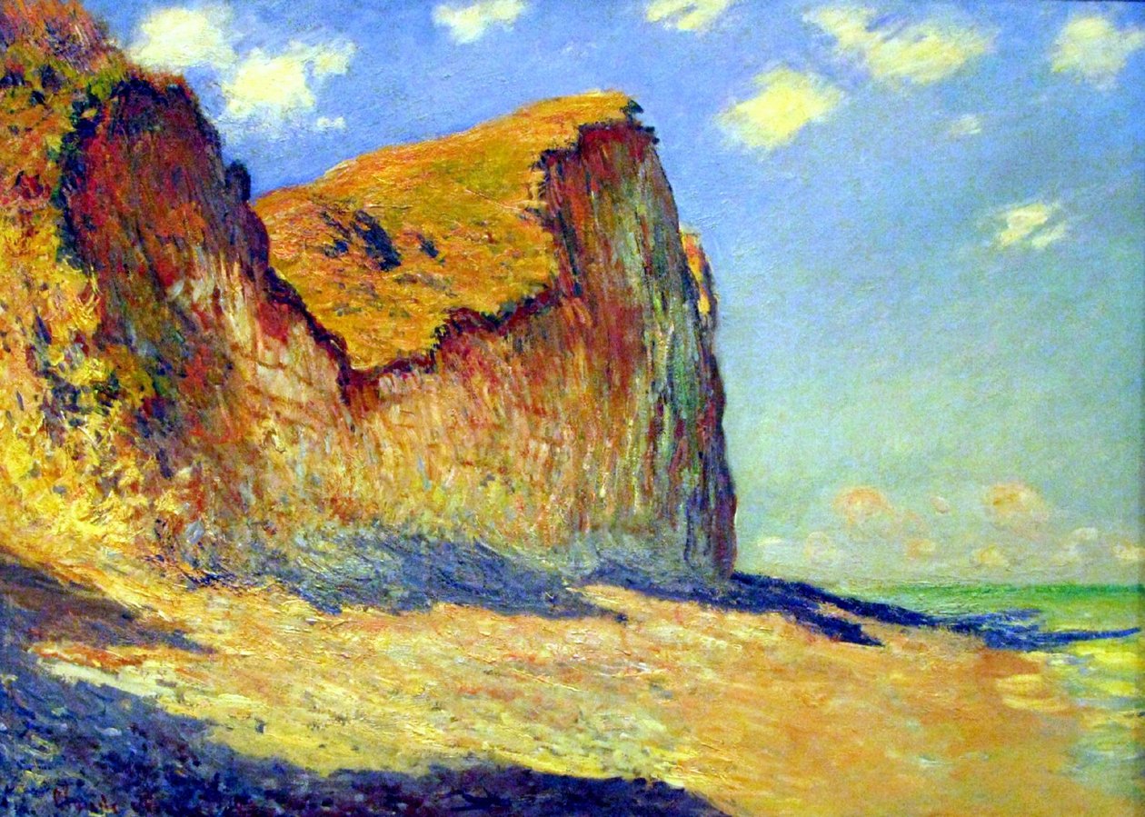 Scogliere vicino a Pourville da Claude Monet