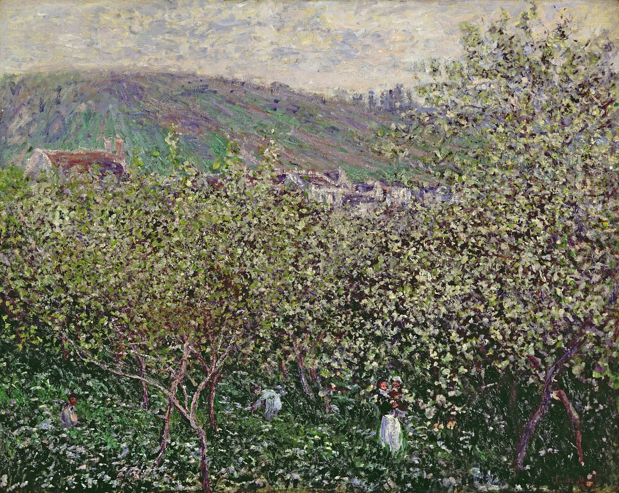 Raccoglitori di frutta, 1879 da Claude Monet
