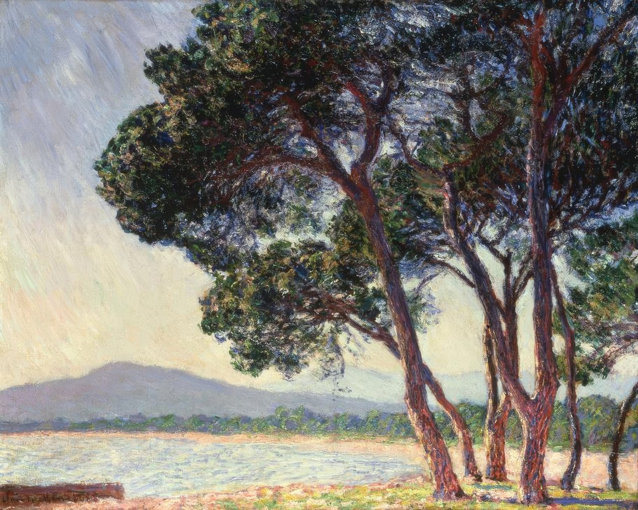 La spiaggia di Juan-les-Pins da Claude Monet