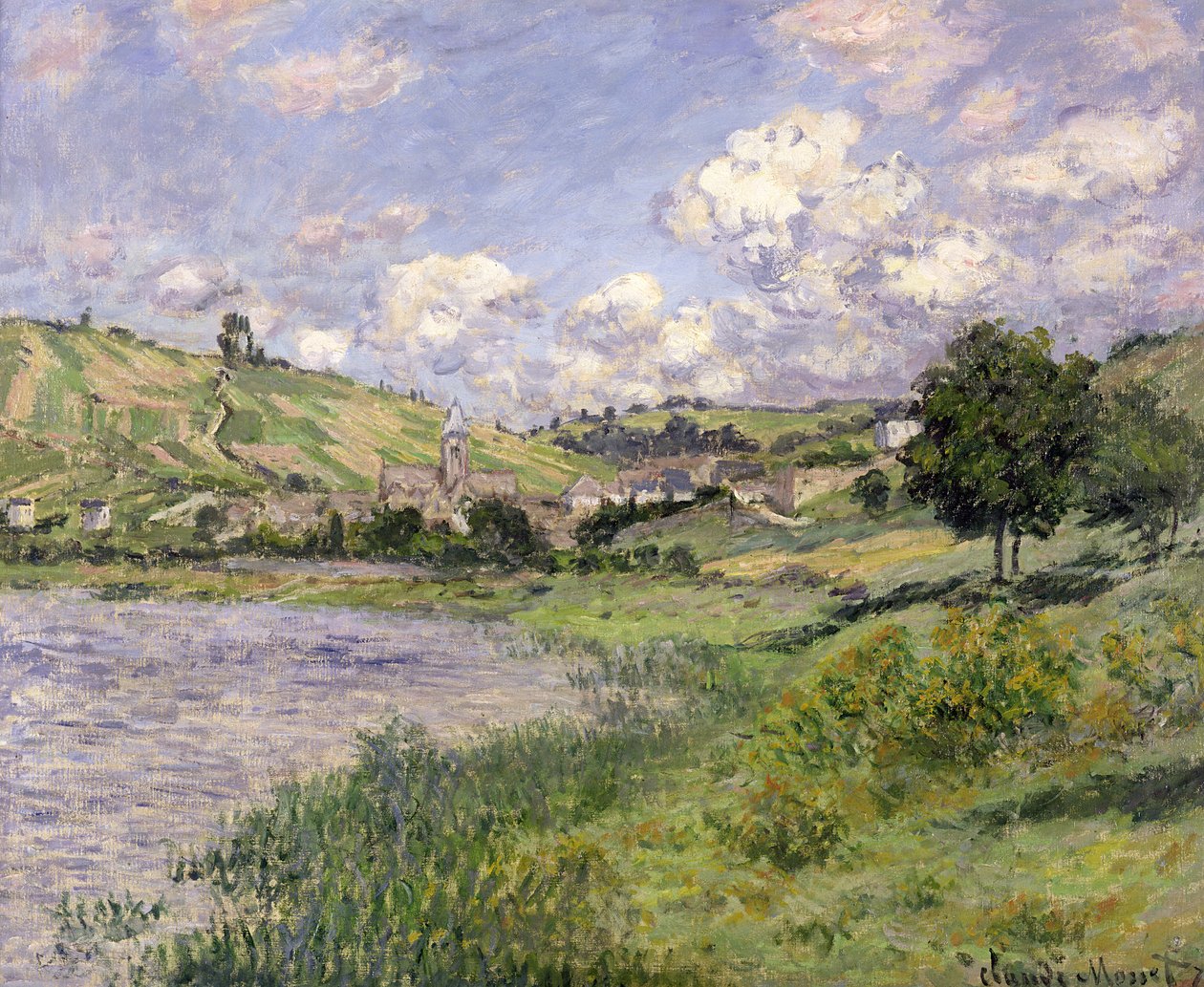 Paesaggio, Vetheuil da Claude Monet