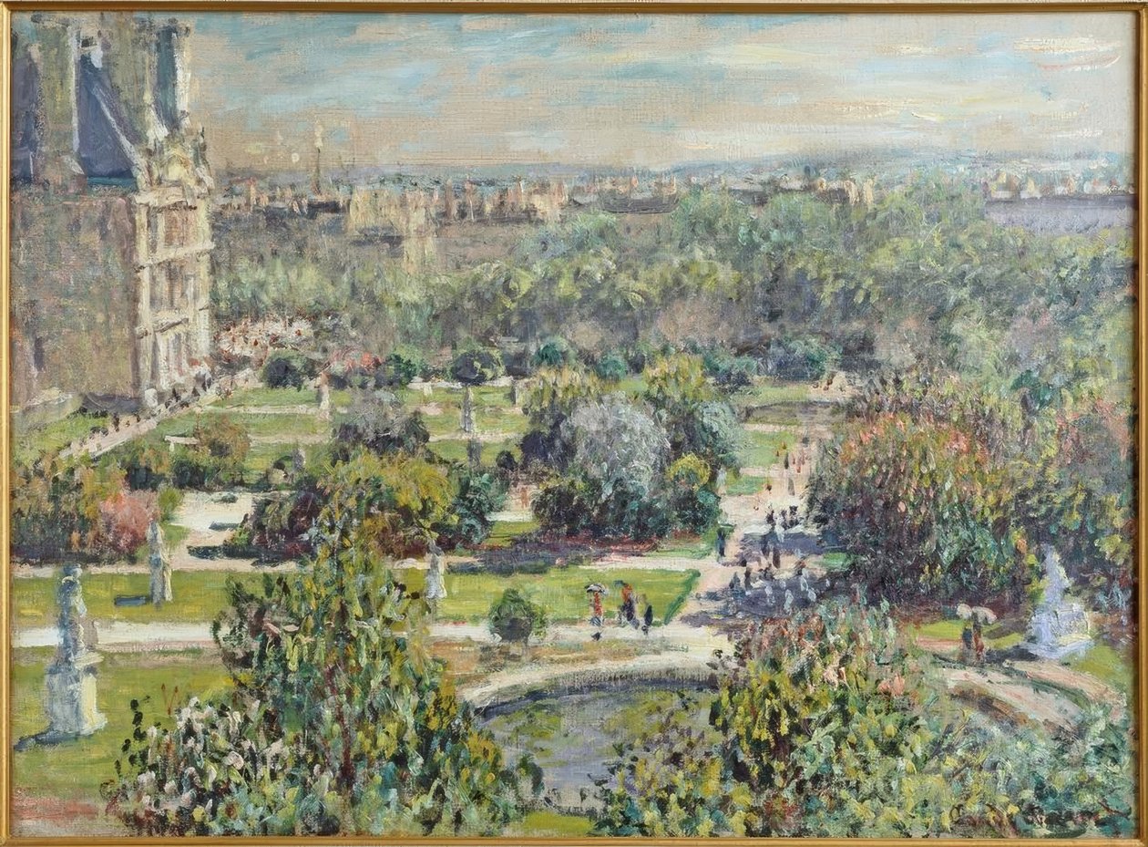 Le Tuileries da Claude Monet