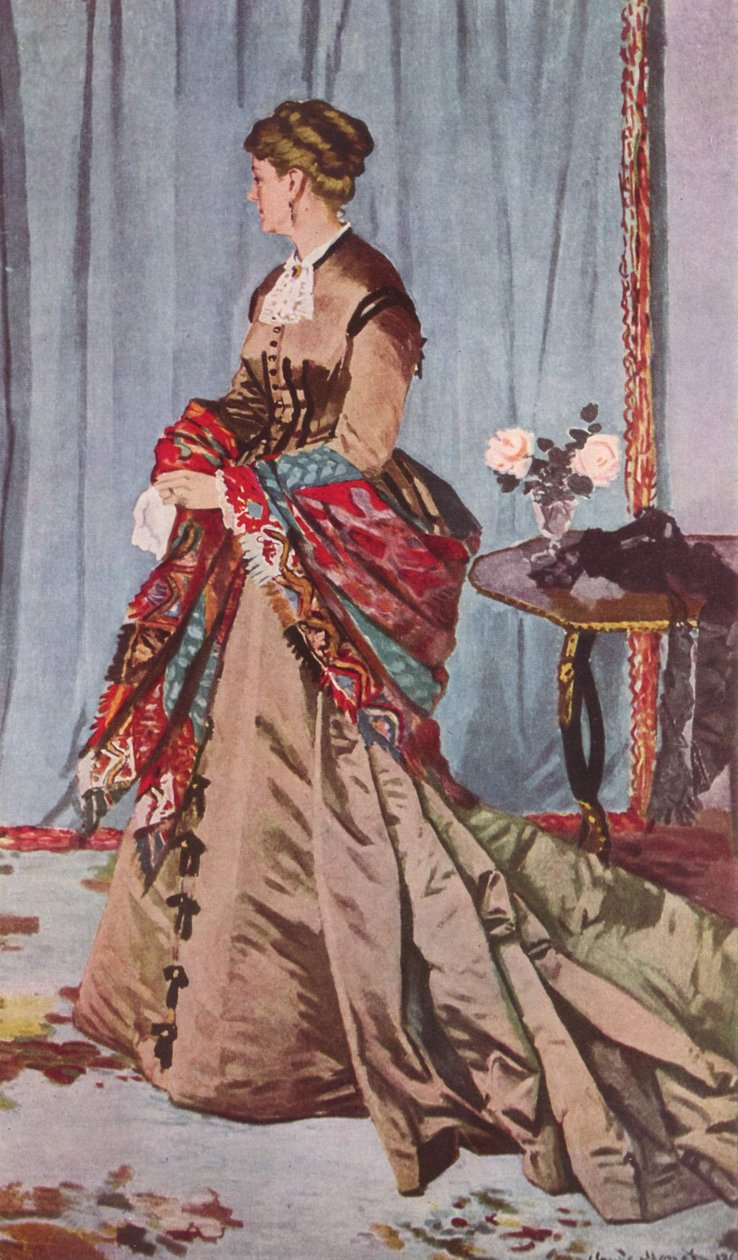Madame Gaudibert da Claude Monet