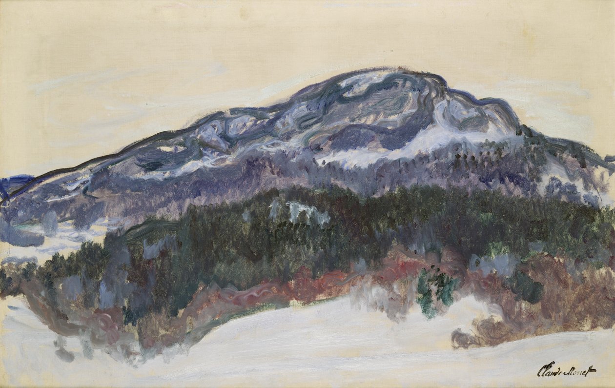 Monte Kolsaas, Norvegia da Claude Monet