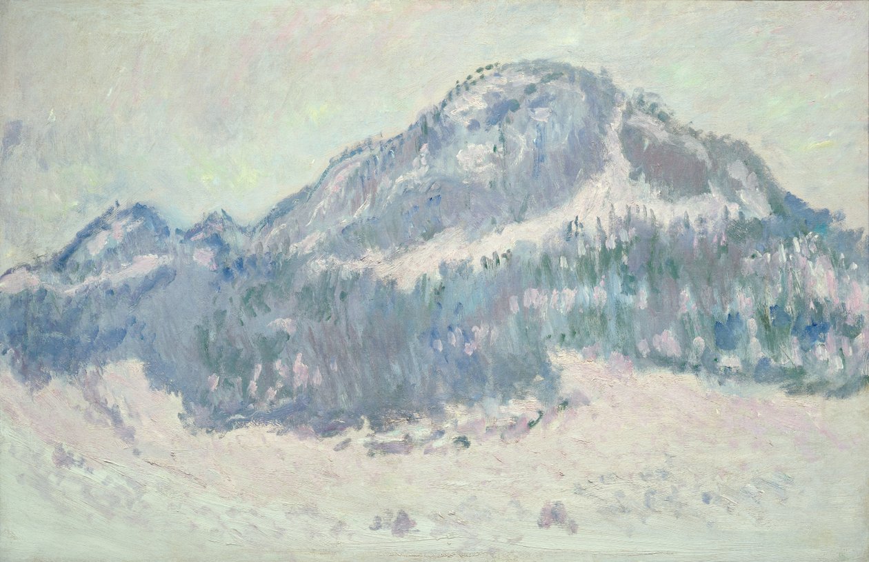 Monte Kolsaas, Norvegia, 1895 da Claude Monet
