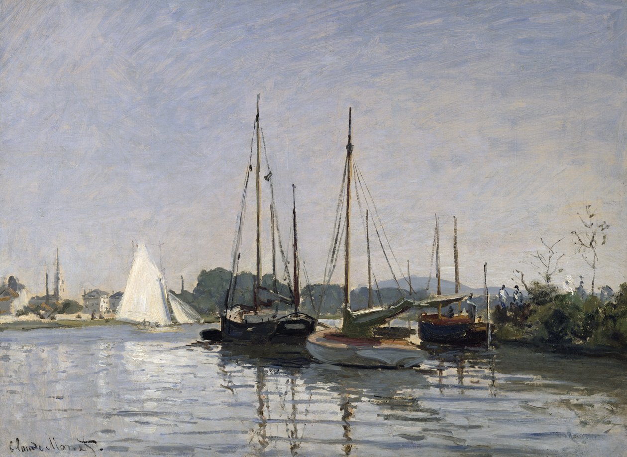 Barche da diporto, Argenteuil, c.1872-3 da Claude Monet