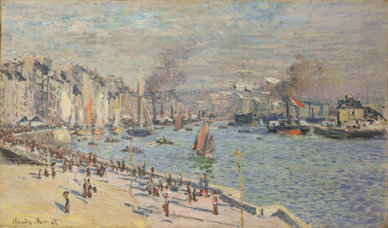 Porto di Le Havre da Claude Monet