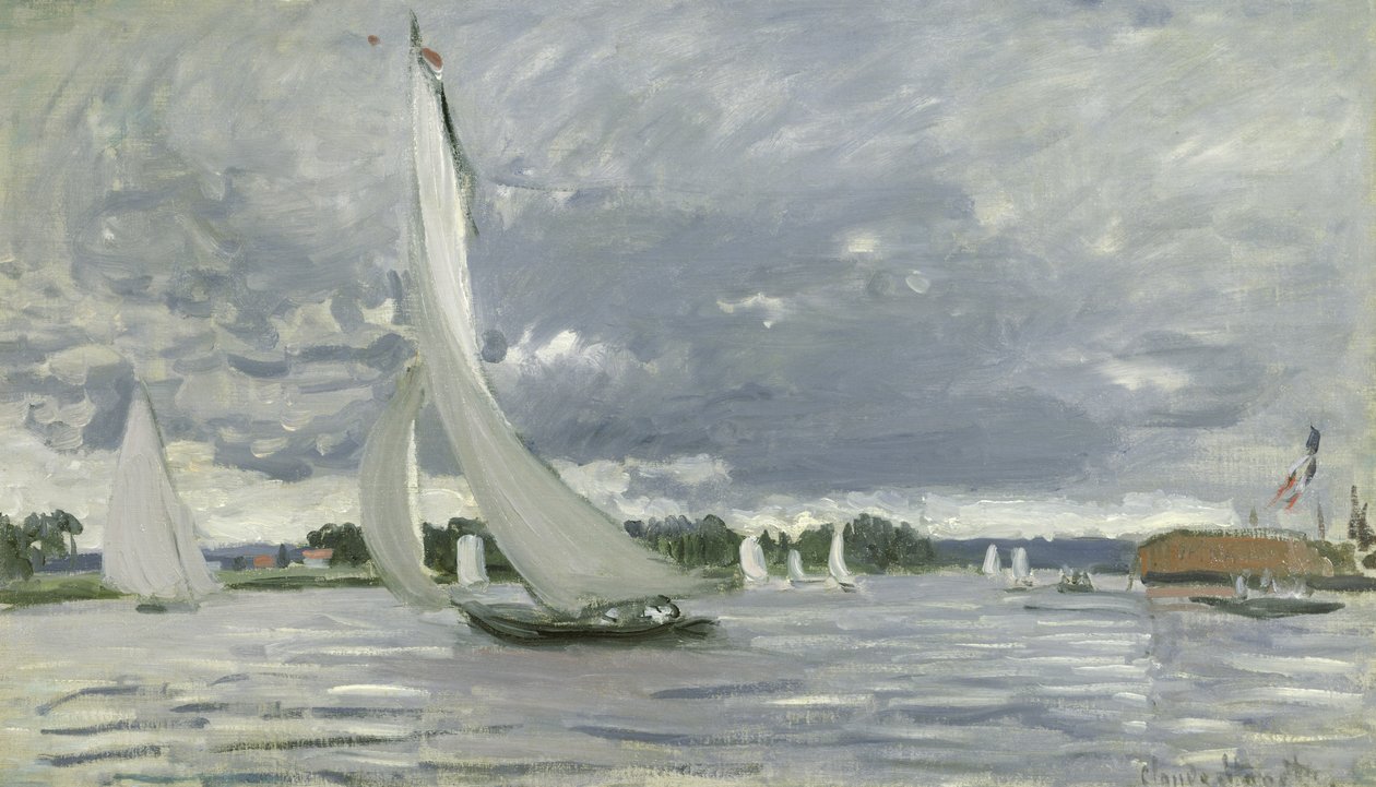 Regata ad Argenteuil da Claude Monet