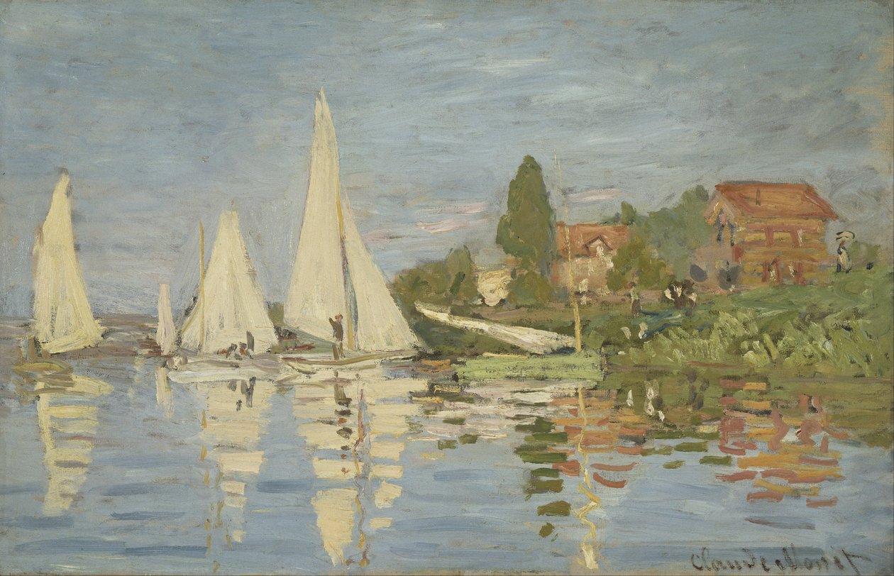 Regate ad Argenteuil da Claude Monet