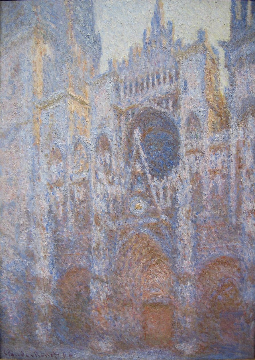 Cattedrale di Rouen, facciata ovest da Claude Monet