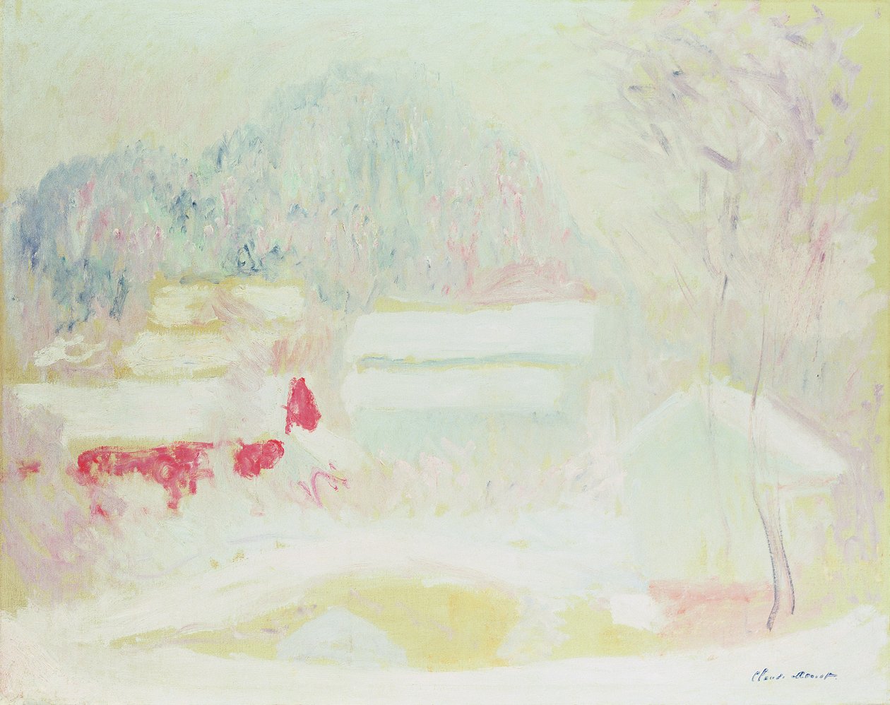 Sandviken, Norvegia, 1895 da Claude Monet