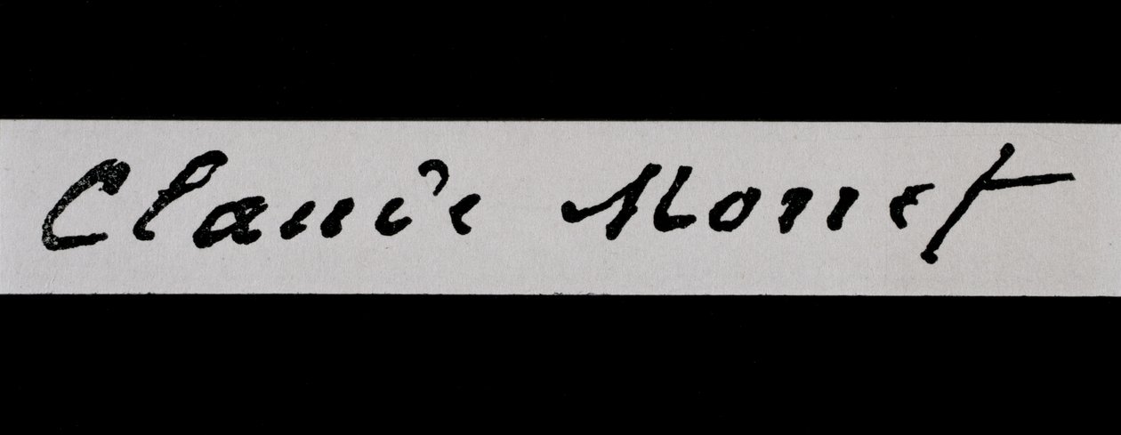 Firma di Claude Monet da Claude Monet