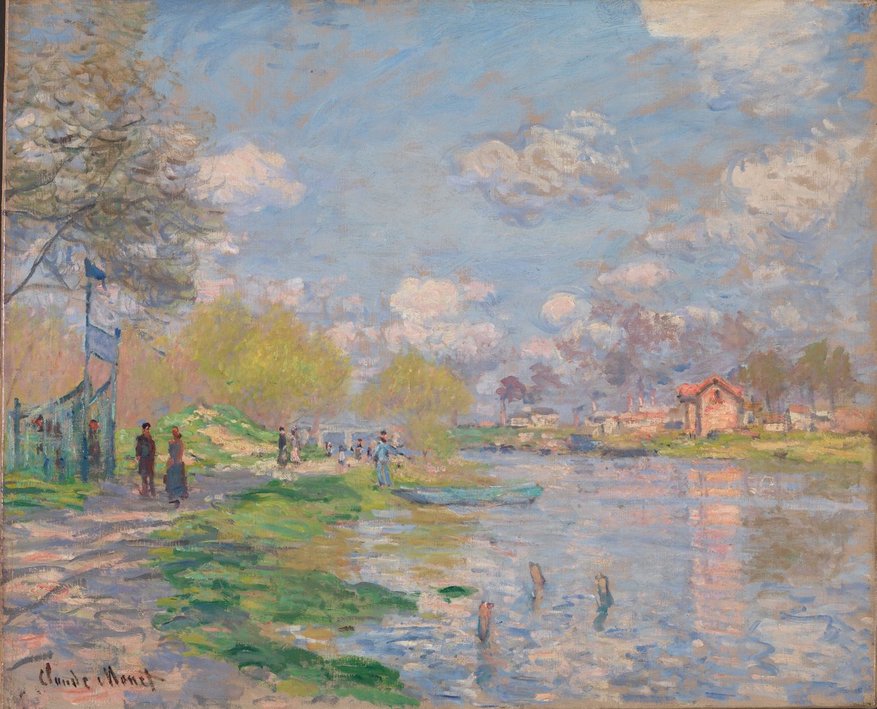 Primavera sulla Senna da Claude Monet