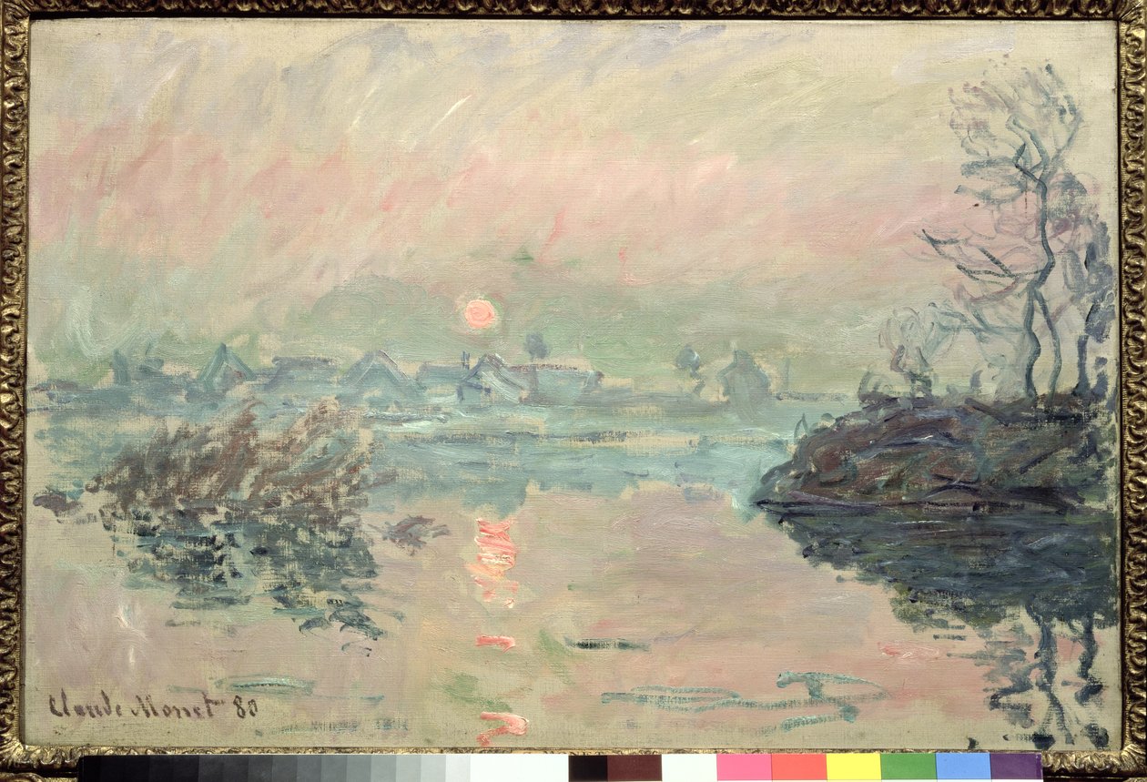 Tramonto, 1880 da Claude Monet