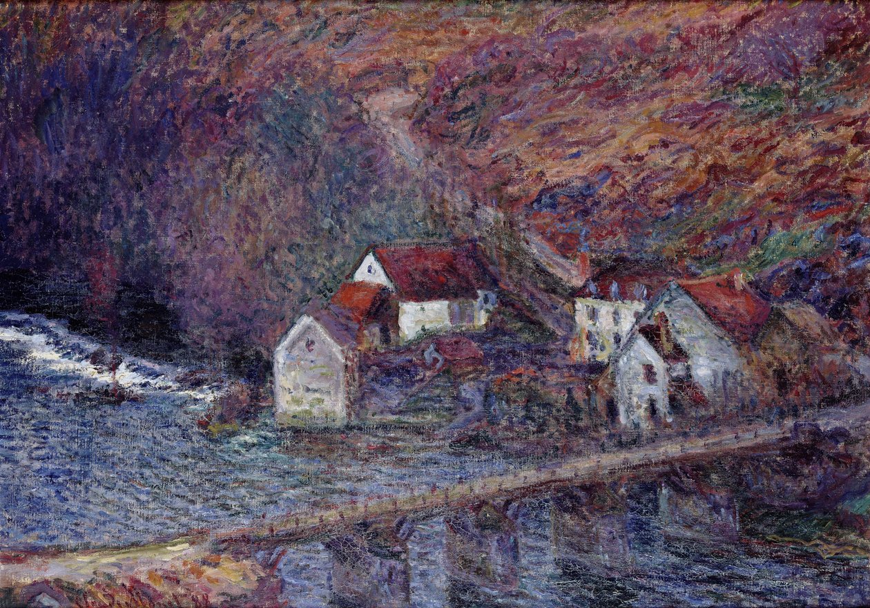 Il ponte a Vervy, 1889 da Claude Monet