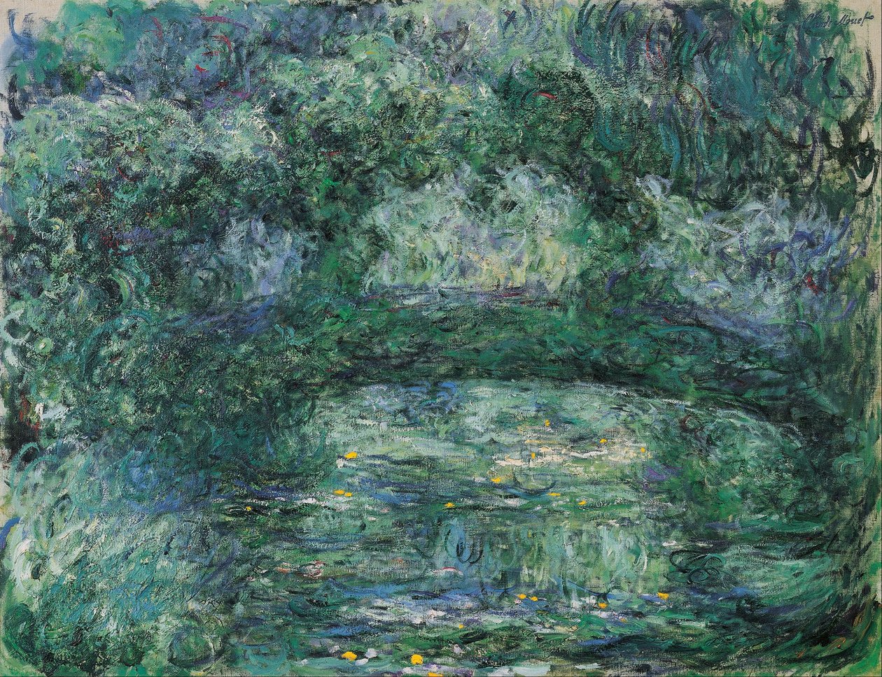 Il ponte giapponese da Claude Monet