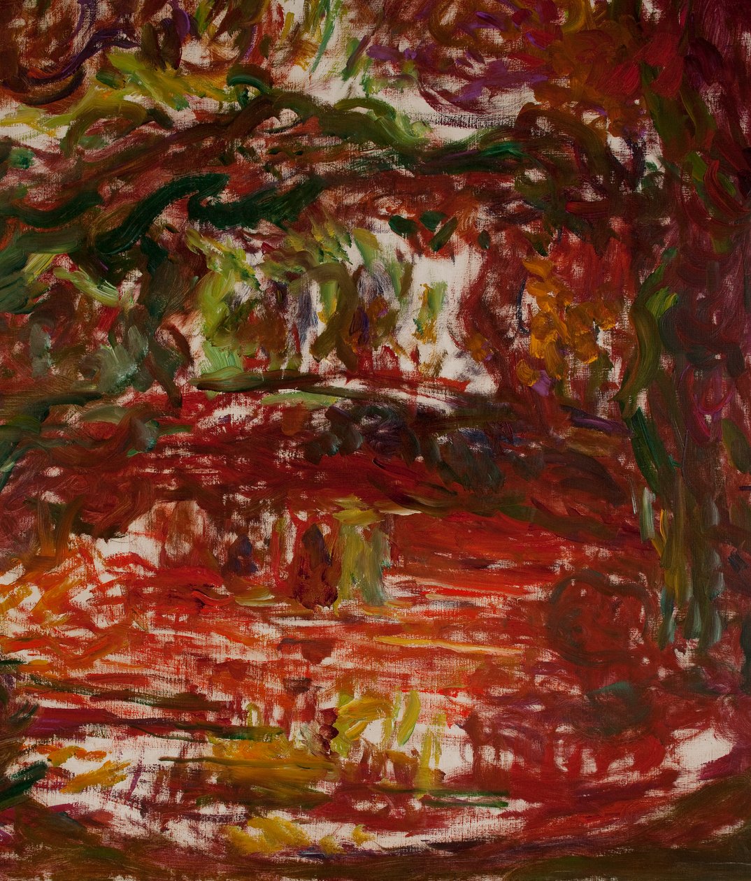 Il ponte giapponese a Giverny (dettaglio), 1918-24 da Claude Monet