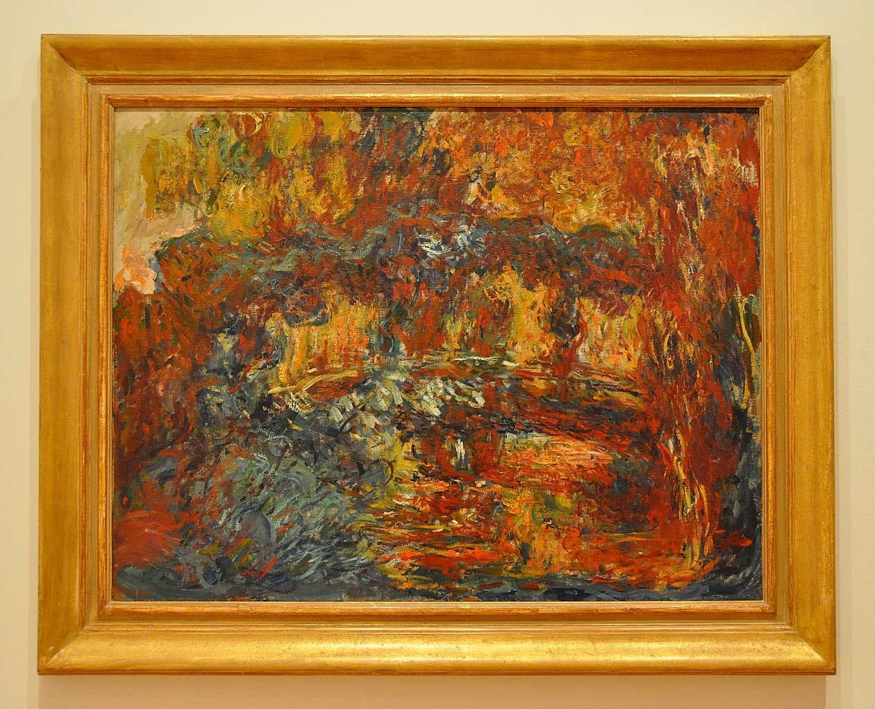 Il ponte giapponese da Claude Monet