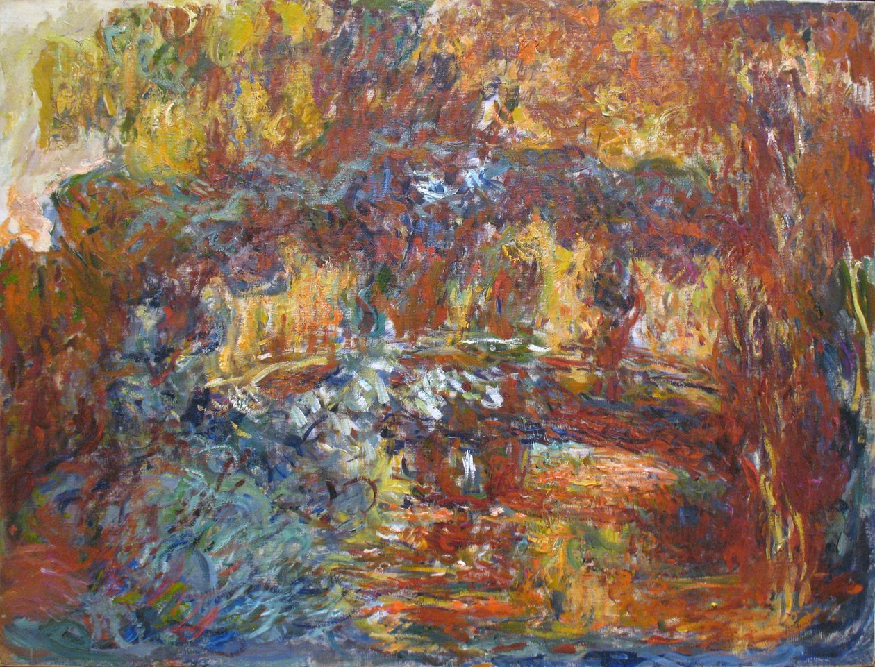 Il ponte giapponese da Claude Monet