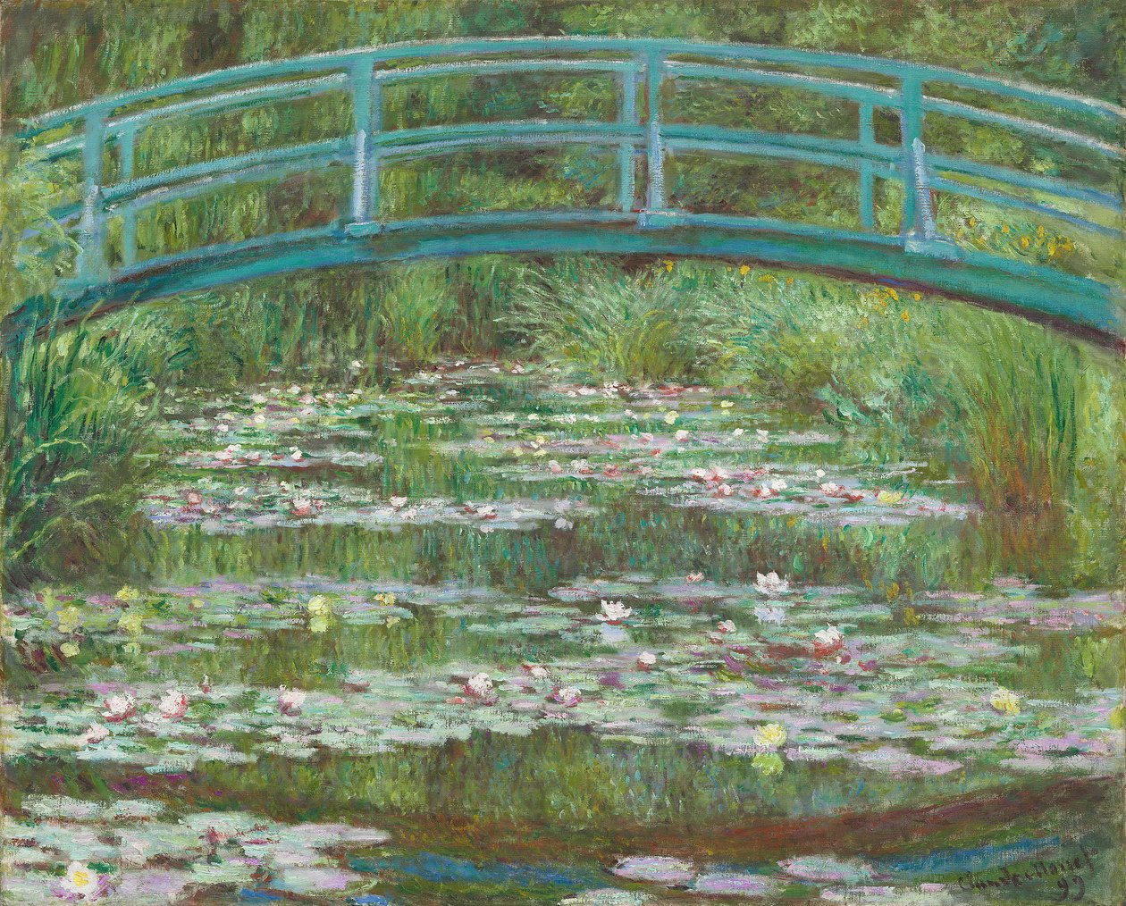 Il ponte giapponese, 1899 da Claude Monet