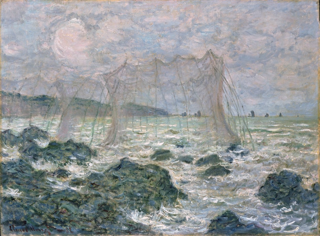 Le reti, 1882 da Claude Monet