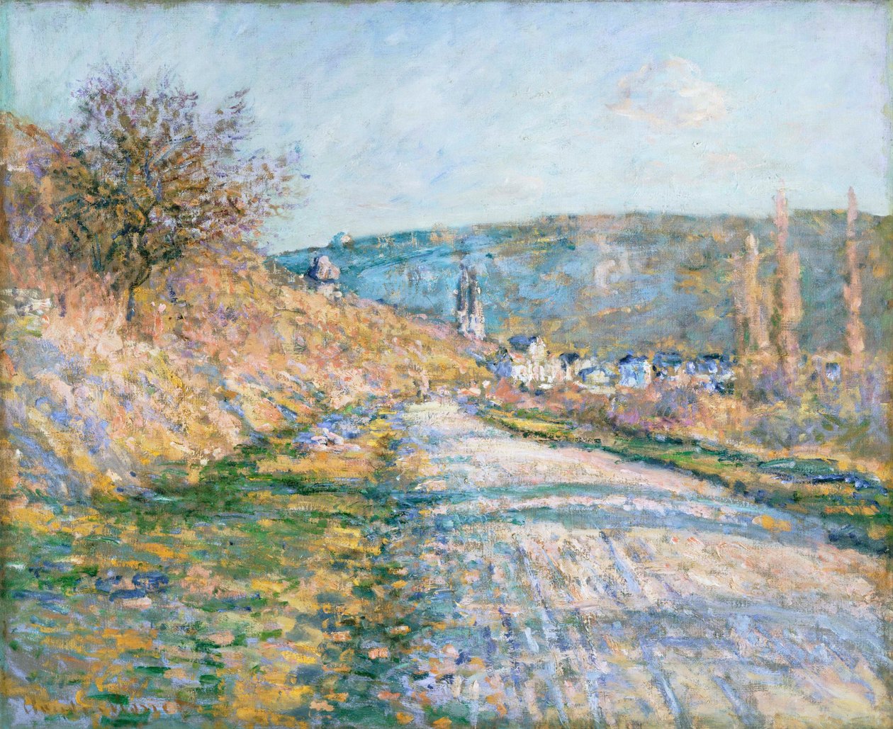 La strada per Vétheuil da Claude Monet